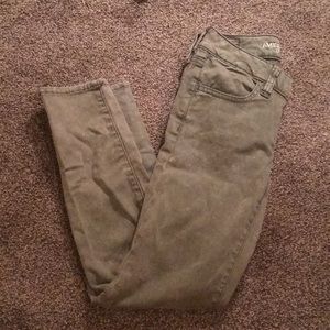 American Eagle Faded Army Green Pants
